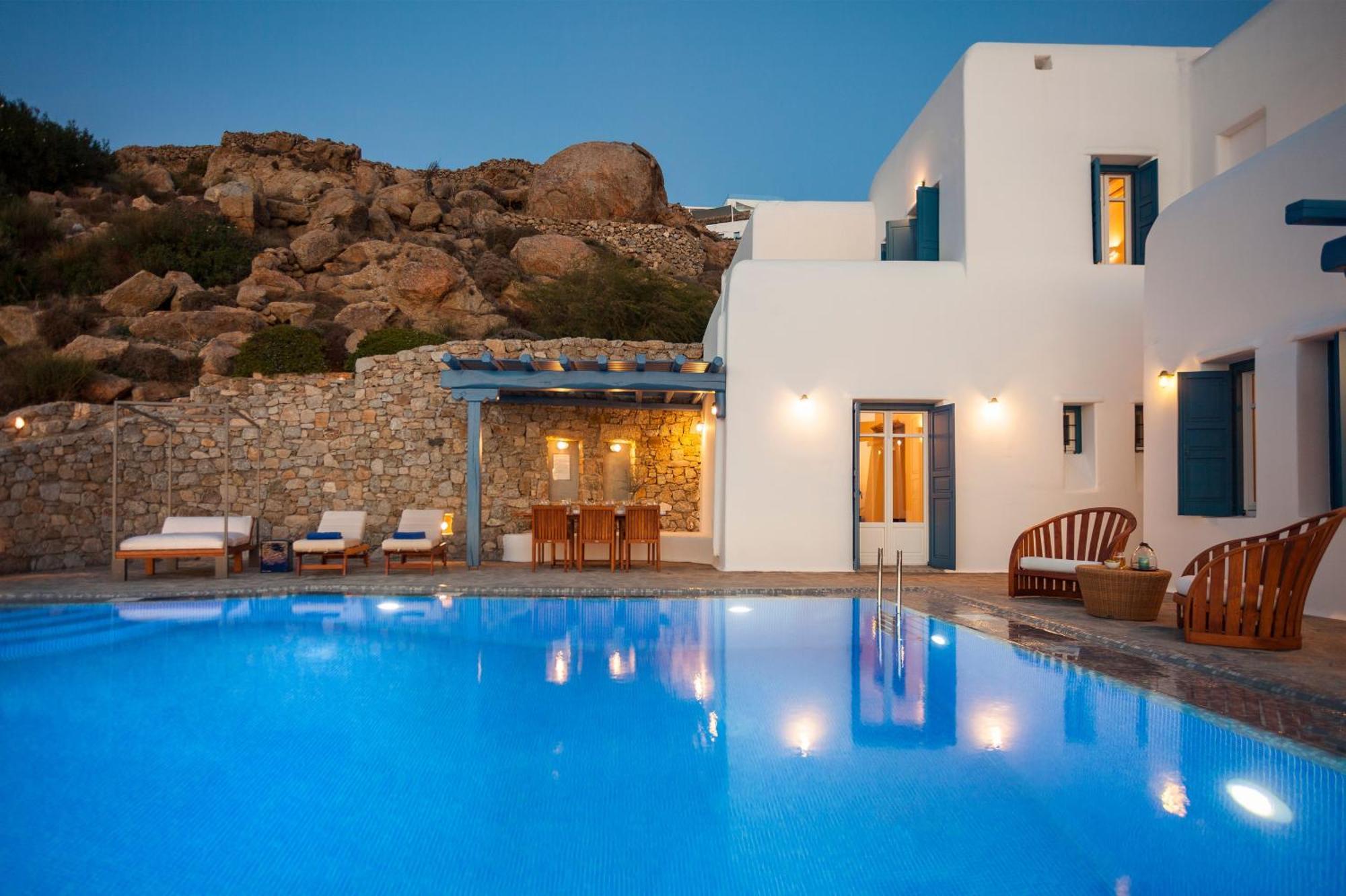 Agl Luxury Villas Mykonos Town Екстер'єр фото