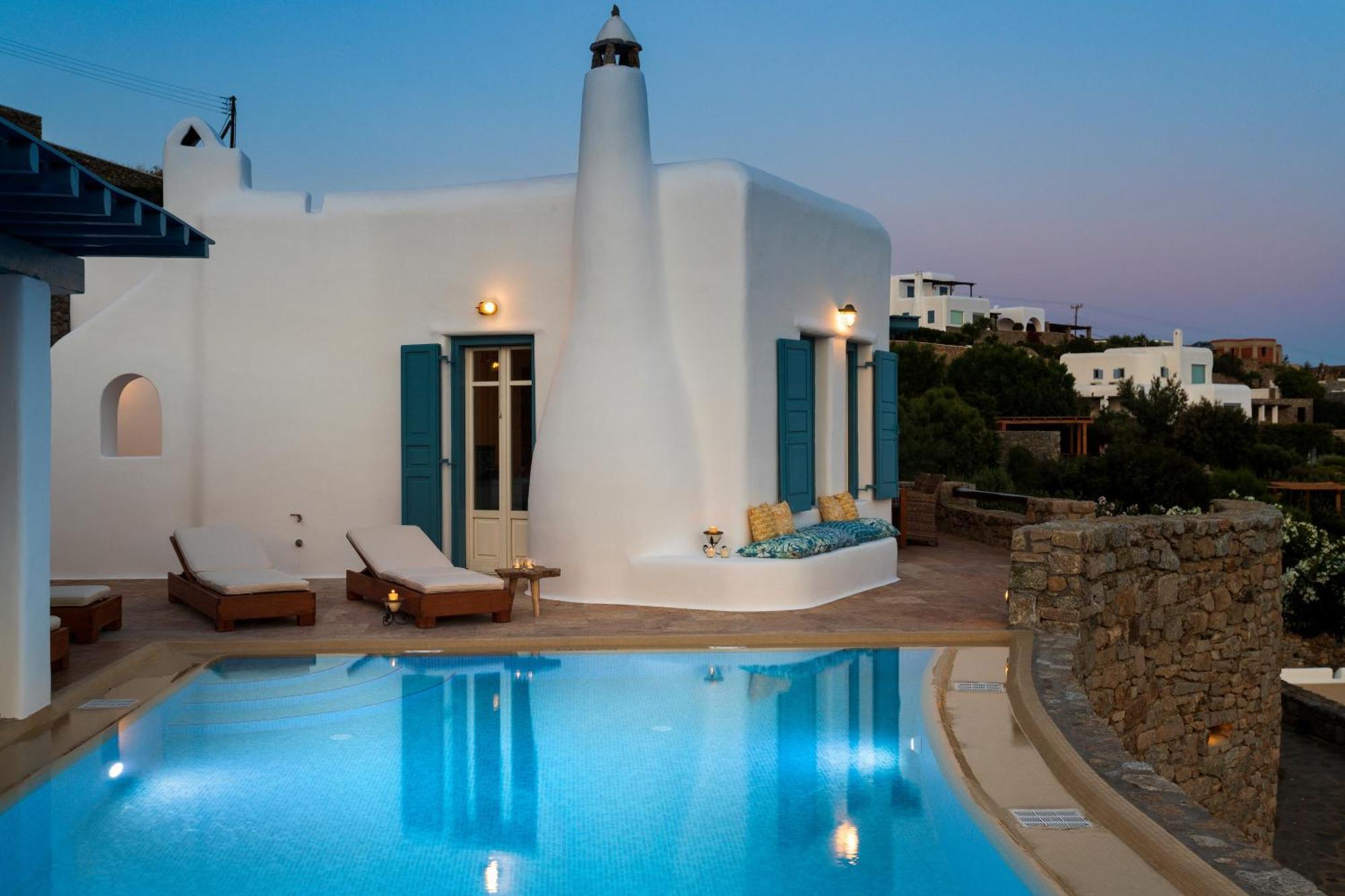 Agl Luxury Villas Mykonos Town Екстер'єр фото